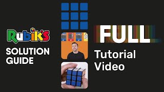 How To Solve A Rubiks Cube  Full Tutorial [upl. by Eniretak]