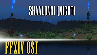 Shaaloani Night Theme quotCeruleum Embers by Duskquot  FFXIV OST [upl. by Elbas]