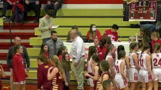 Pequea Valley Vs Columbia Girls Varsity Basketball [upl. by Maice]