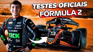 TESTES OFICIAIS da Fórmula 2 no Bahrein O novo carro é INCRÍVEL [upl. by Atikal283]