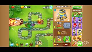 How to easily beat chimps with only four towers Super easy guide brawlstars fortnite bloonstd6 [upl. by Pessa602]