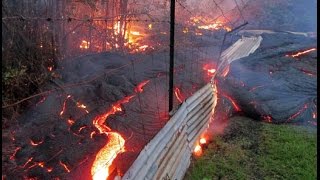 Volcano eruption  Lava Volcano erupting lava flow activity [upl. by Esened]