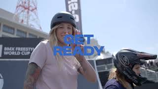 Teaser Enoshima  UCI BMX Freestyle World Cup 2024 Park and Flatland [upl. by Ralston]