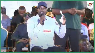 Lintégralité du discours dOusmane SONKO au meeting de Guédiawaye [upl. by Nalek]