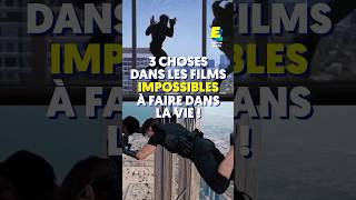 3 choses dans les films impossibles à faire dans la vie  shorts [upl. by Irec]