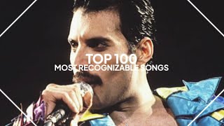 top 100 most recognizable songs of alltime 2022 version [upl. by Florinda]