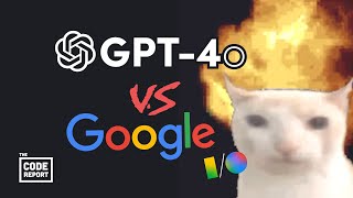 Another glorious battle for AI dominance… GPT4o vs Google IO [upl. by Enos]