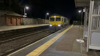 66528 4E59 Felixstowe  Tees Yard 191124 [upl. by Narot]