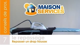 Repasser et plier un drap housse  Vidéo n°7 [upl. by Pascha]