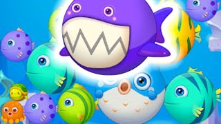 Marine Fish Merge Gameplay Android [upl. by Dolloff858]