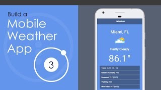 Ionic 3 Mobile Weather App Build [upl. by Eah798]