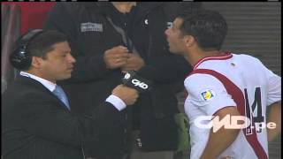 Mira las declaraciones de Claudio Pizarro tras el partido ante Bolivia [upl. by Viridissa622]