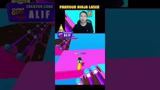 Epic moment extreme parkour ninja laser IQ 200 only ninja warrior can finish 😱 wait for it😊 [upl. by Ahtelra]