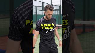 All Padel Rules for Netplay padel padelshorts padeltips padelrules [upl. by Doner]