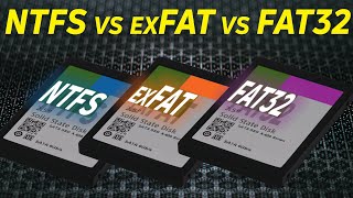 NTFS vs FAT32 vs exFAT  Everything You Need To Know [upl. by Sukin]