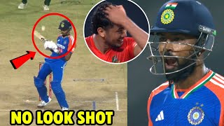 Hardik Pandyas Swag NoLook Ramp Shot Steals the Show Against Bangladesh [upl. by Larkins]