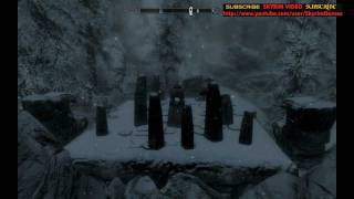 Skyrim  Steed Stone map location [upl. by Enaed999]