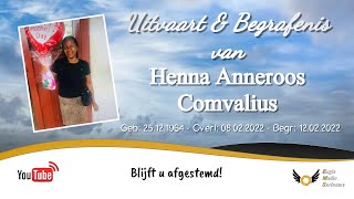 🔴 LIVE │ Uitvaart en Begrafenis van Mw Henna Anneroos Comvalius 12022022 [upl. by Analihp461]