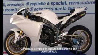 YAMAHA R1 2009 2010 SCOPPI IRREGOLARI FLAMINGO CORSE BIKE [upl. by Dwinnell786]