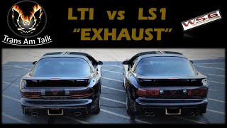 LT1 vs LS1 Exhaust [upl. by Nadnerb]