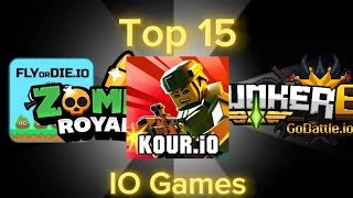 Top 15 Best io games in 2024 [upl. by Nairad]