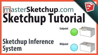 Using the Sketchup Inference System [upl. by Cam]