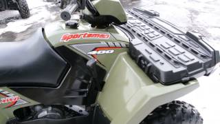 2005 Polaris Sportsman 400 4X4 ATV [upl. by Jase872]