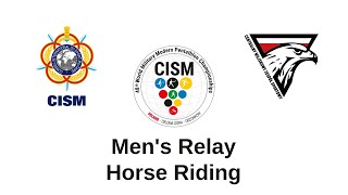 Horse Riding  Mens Relay  48th World Military Modern Pentathlon Championships [upl. by Willtrude]