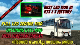 NEW ZEDONE MOD FOR ETS 2  FULL LED PIXEL WORK ZEDONE MOD FOR ETS 2 FULL DETAILED REVIEW [upl. by Lampert]