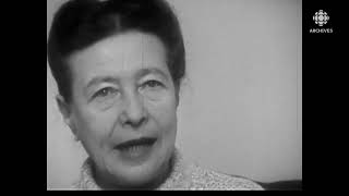 Simone de Beauvoir sur la condition des femmes en 1967 [upl. by Alilahk]