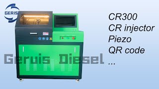 CR300 NTS300 DTS300 Common rail injector test bench Siemens piezo injector testing [upl. by Kenlee]