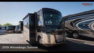 2019 Winnebago Sunova 33C Video Tour from Lazydays [upl. by Chobot537]