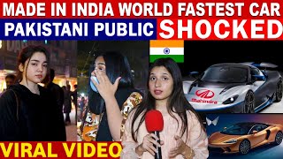 WORLD FASTEST CAR MADE IN INDIA  INDIAS First Ever WORLDs FASTEST ELECTRIC Hypercar  Pak Reacts [upl. by Jenna95]