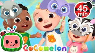 Peekaboo Song  Learn Animals  MORE CoComelon Nursery Rhymes amp Kids Songs [upl. by Nairam]