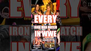 Every IRON MAN Match in WWE WWE SHORTS [upl. by Olra]