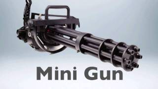 Mini Gun Sound Effects [upl. by Zeret]