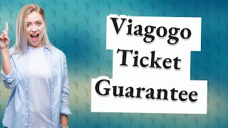 Are tickets guaranteed on Viagogo [upl. by Corwin]