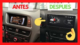 COMO RENOVAR LA PANTALLA DE TU AUDI A4 A5 o Q5 😉💡 [upl. by Luby]