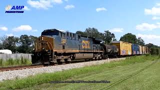 CSX 7026 Pensacola Area [upl. by Asilaj]