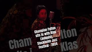 Champian Fulton with Klas Lindquist Stockholm Jazz Festival  2024 jazz billieholiday sthlm [upl. by Raynah162]