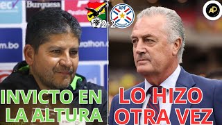 🚨BOLIVIA 🇧🇴 PARAGUAY🇵🇾 en un PARTIDAZO22🇦🇷 PERIODISTA ARGENTINO LLENA DE ELOGIOS a GUSTAVO ALFARO [upl. by Aikemot]