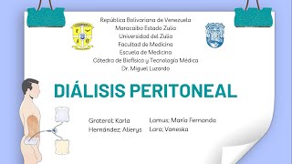 Diálisis Peritoneal  Biofísica Verano 2021 [upl. by Ajiat]