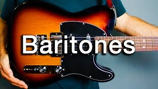 How to Play Ambient Guitar 18  Baritone Guitar Basics Tips and Tricks [upl. by Duquette]