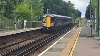 Trains at Lenham Station amp Boughton Road Overbridge  Tuesday 16th July 2024 [upl. by Teresita578]