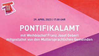 LIVE HeiligRockTage 2023  Pontifikalamt  live aus dem Trierer Dom [upl. by Aeel620]