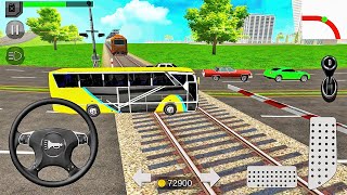 Euro Coach Bus Simulator 2020 City Bus Driving Games  Android Gameplay [upl. by Goraud]