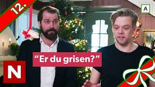 LUKE 12 🎄🎅 Lag den lengste marsipanhalen til grisen  Kongen befaler julespesial [upl. by Erdnoid]