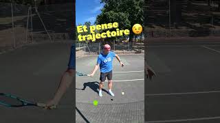 Un conseil en coup droit pour éviter les « Badufs » quand tu débutes tennis [upl. by Bruckner]