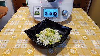 Riso basmati con zucchine a varoma bimby per TM5 e TM31 [upl. by Lleder]