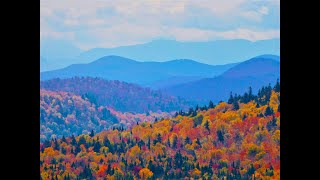 VERMONT FALL FOLIAGE 2024 AVERILL AND CENTRAL VERMONT [upl. by Sanjiv]